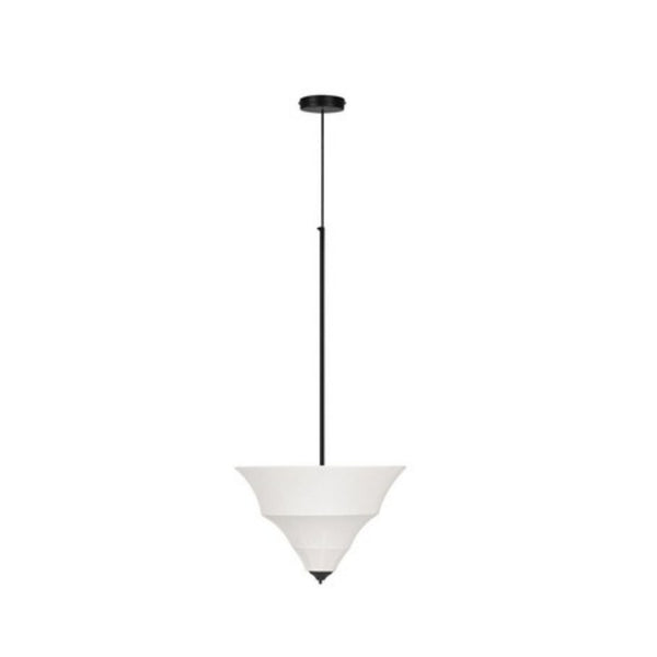 White Ceramic Corrina Pendant Lamp