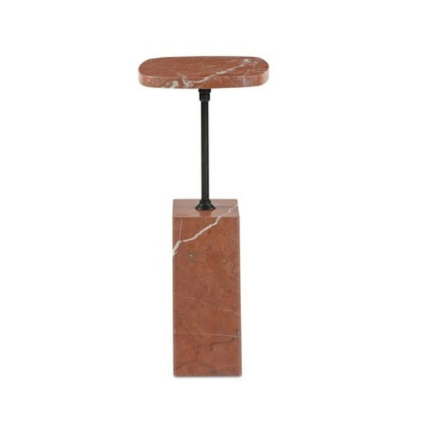 Stone-Top Caro Side Table