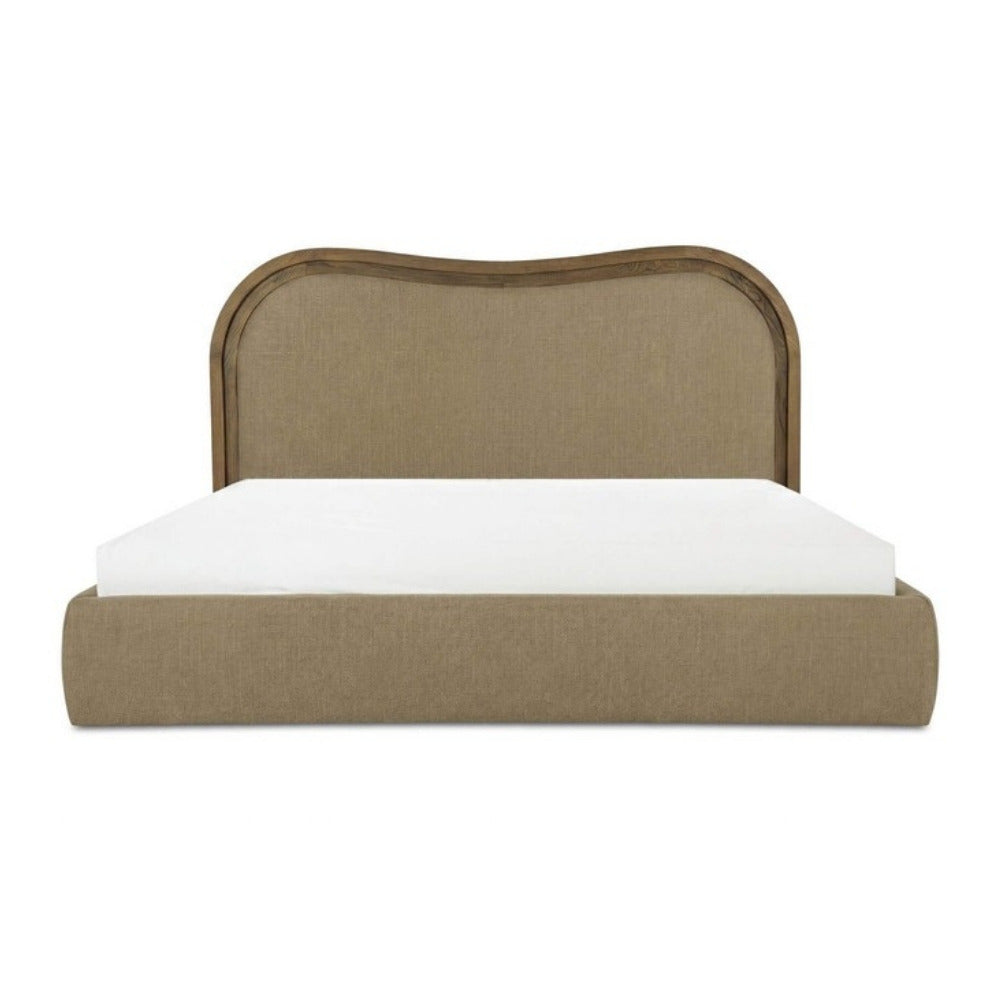 Camilla Queen Bed Green square