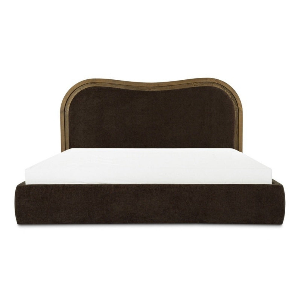 Camilla King Bed Warm Brown square