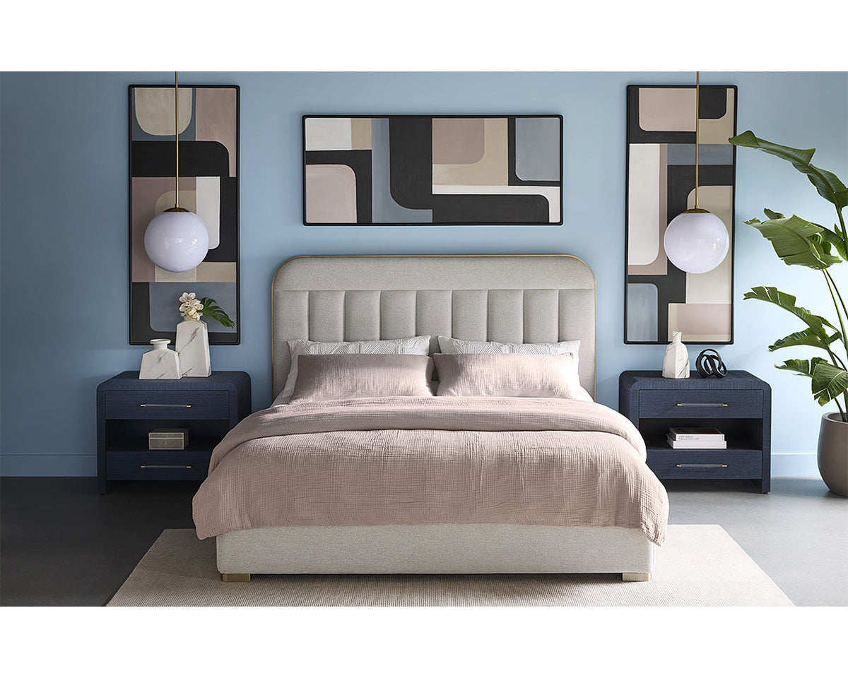Atherton Raffia Nightstand