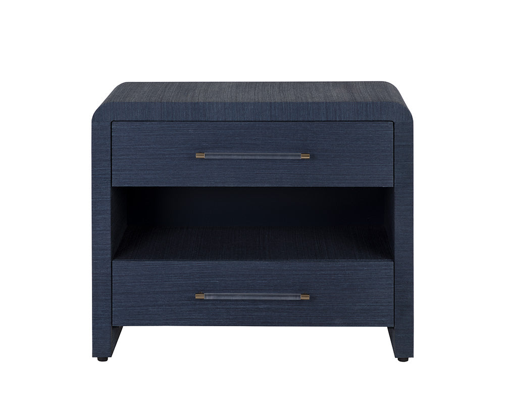 Atherton Raffia Nightstand