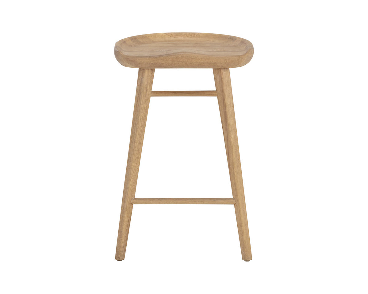 Dominic Counter Stool – Light Oak
