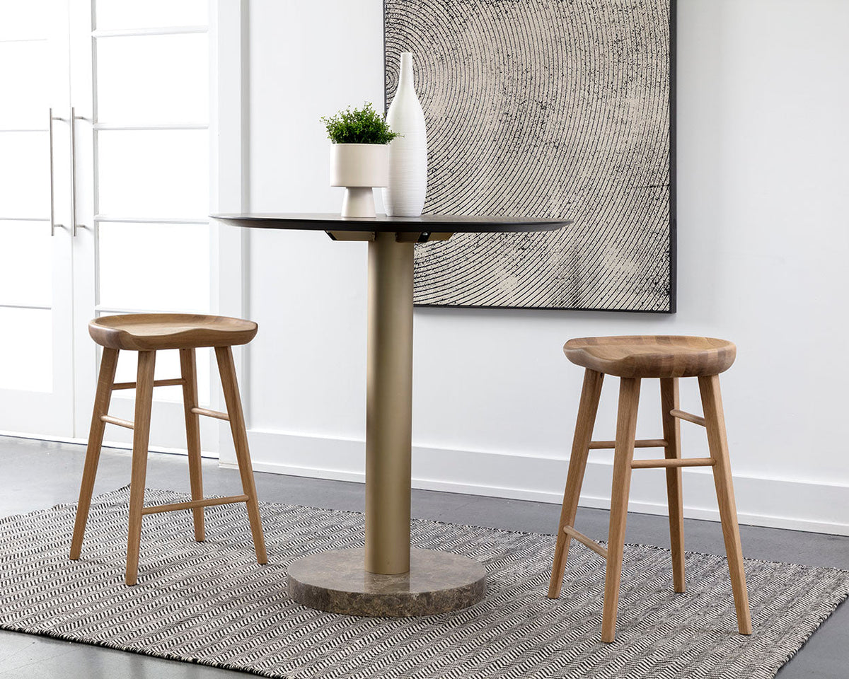 Dominic Counter Stool – Light Oak