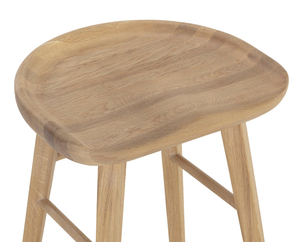 Dominic Counter Stool – Light Oak