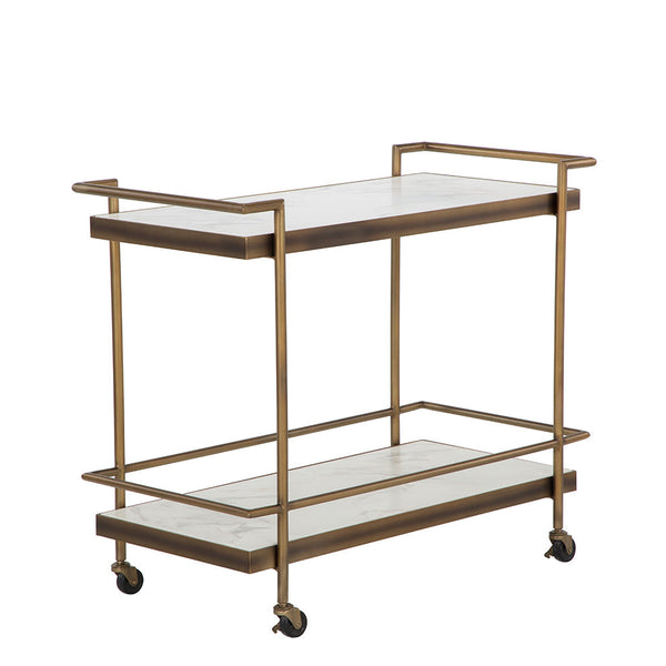 Contardi Concrete Bar Cart