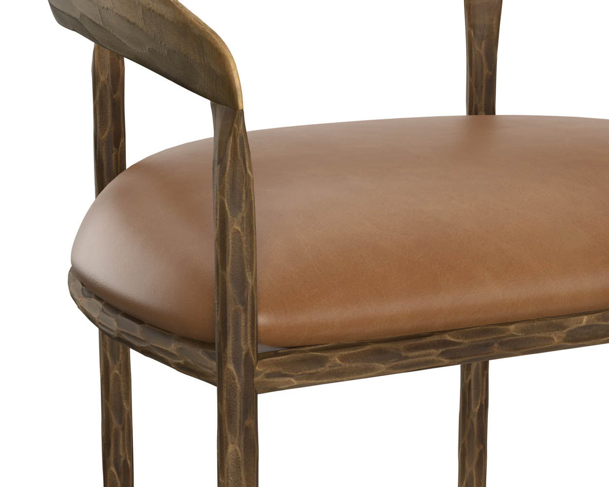 Zanatta Counter Stool – Tan
