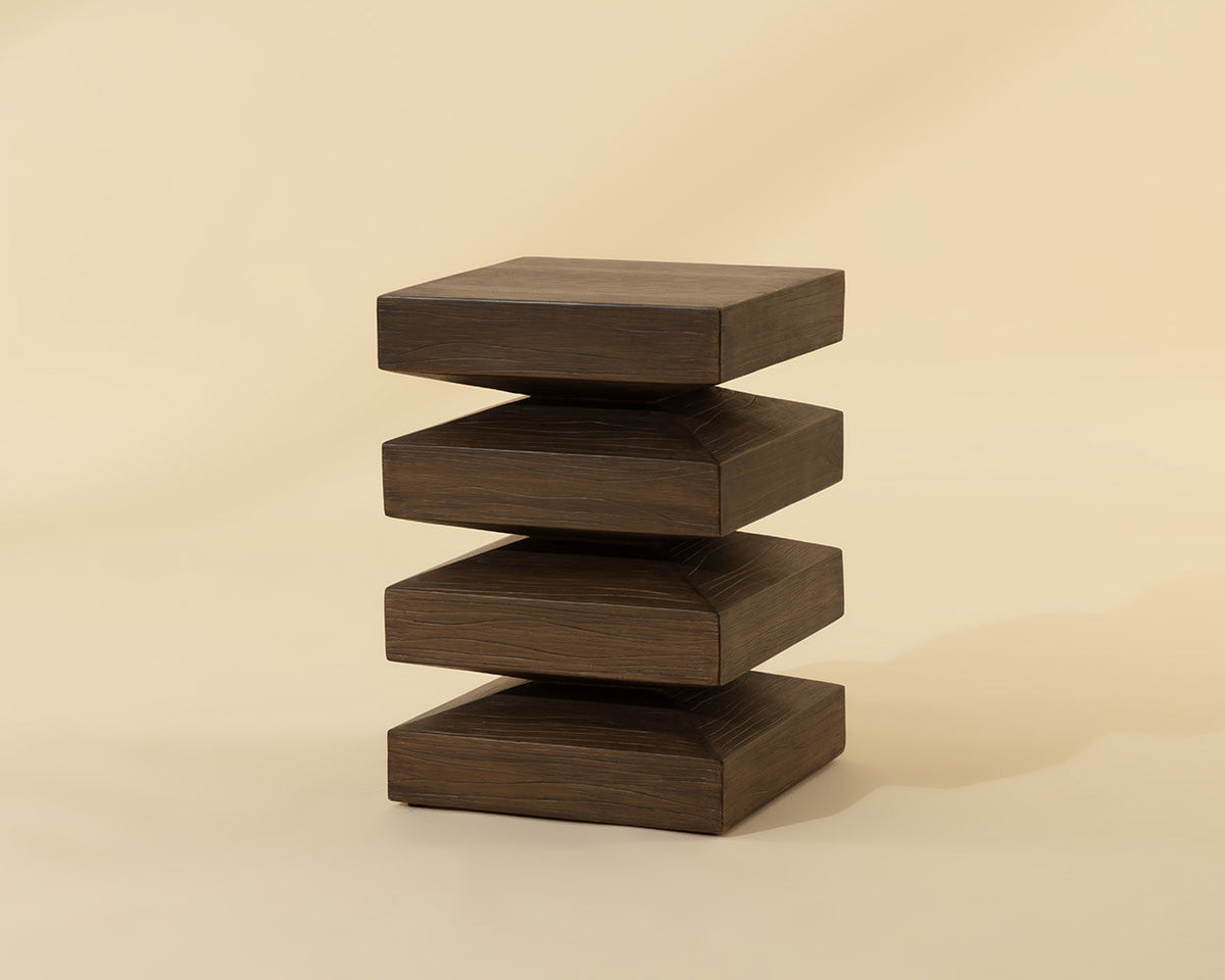 Robarts End Table – Dark Brown