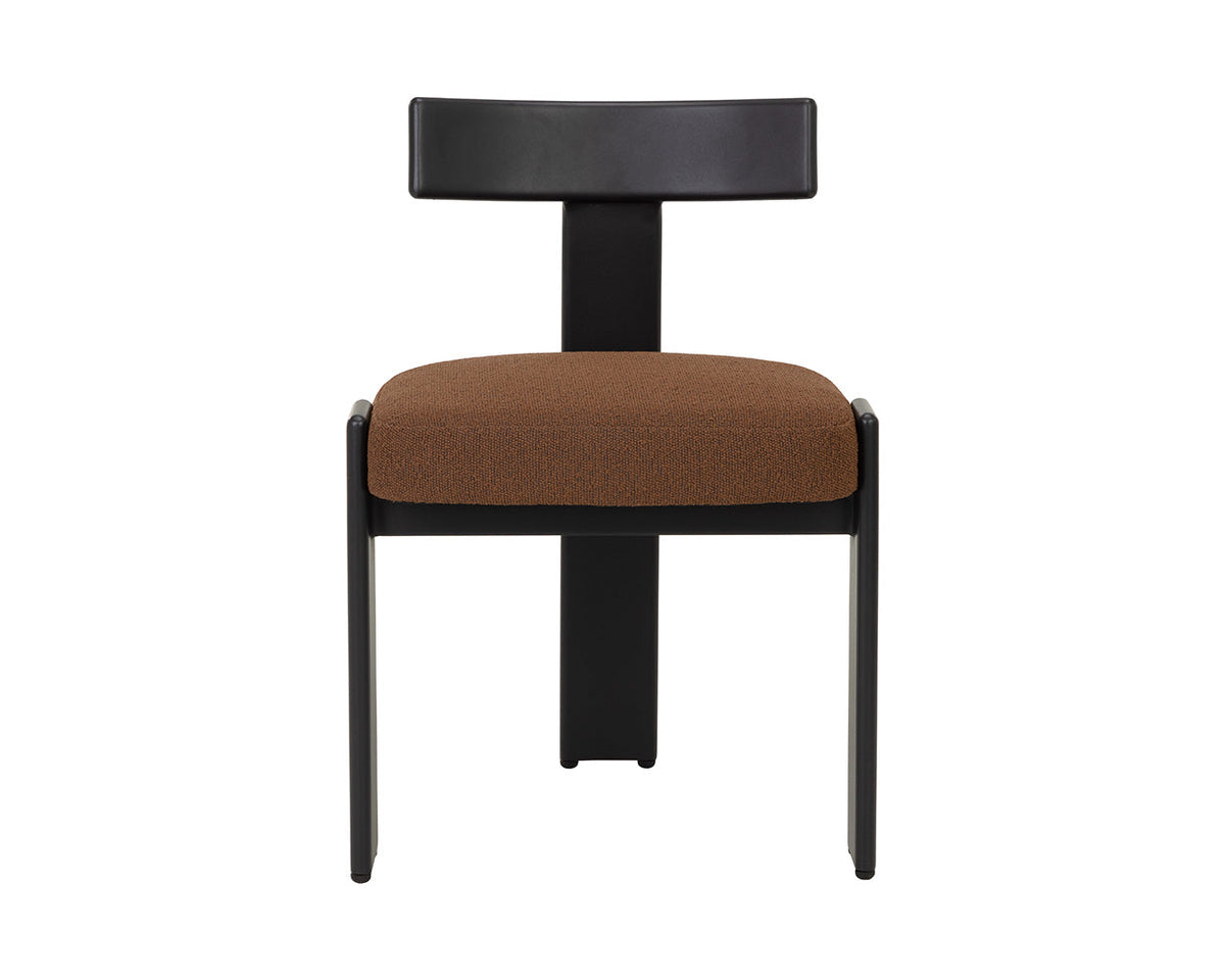 Titan Upholstered Dining Chair, Vista Ganache, detail