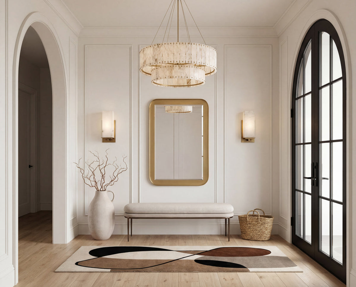 Marena Concrete Vase — room setting