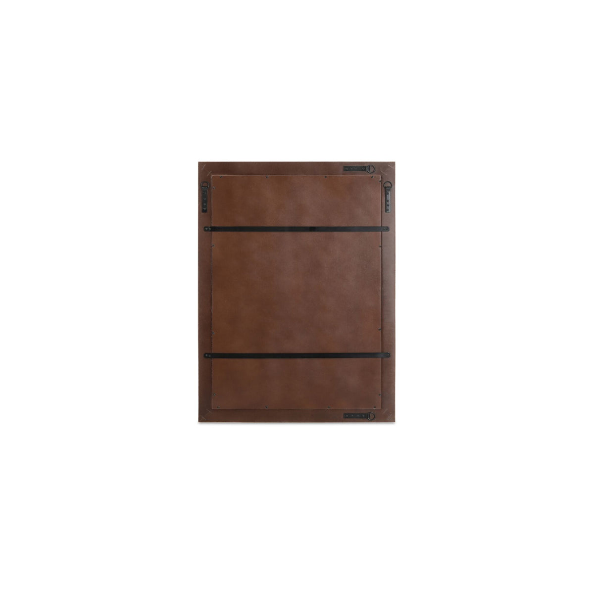 Avis wall mirror by Moe's Home Collection, horn inlay frame, cream caramel tones