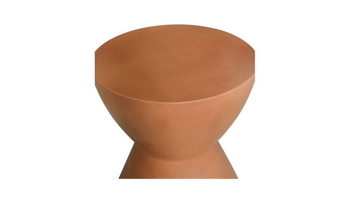 Concrete Outdoor Hourglass Stool 3