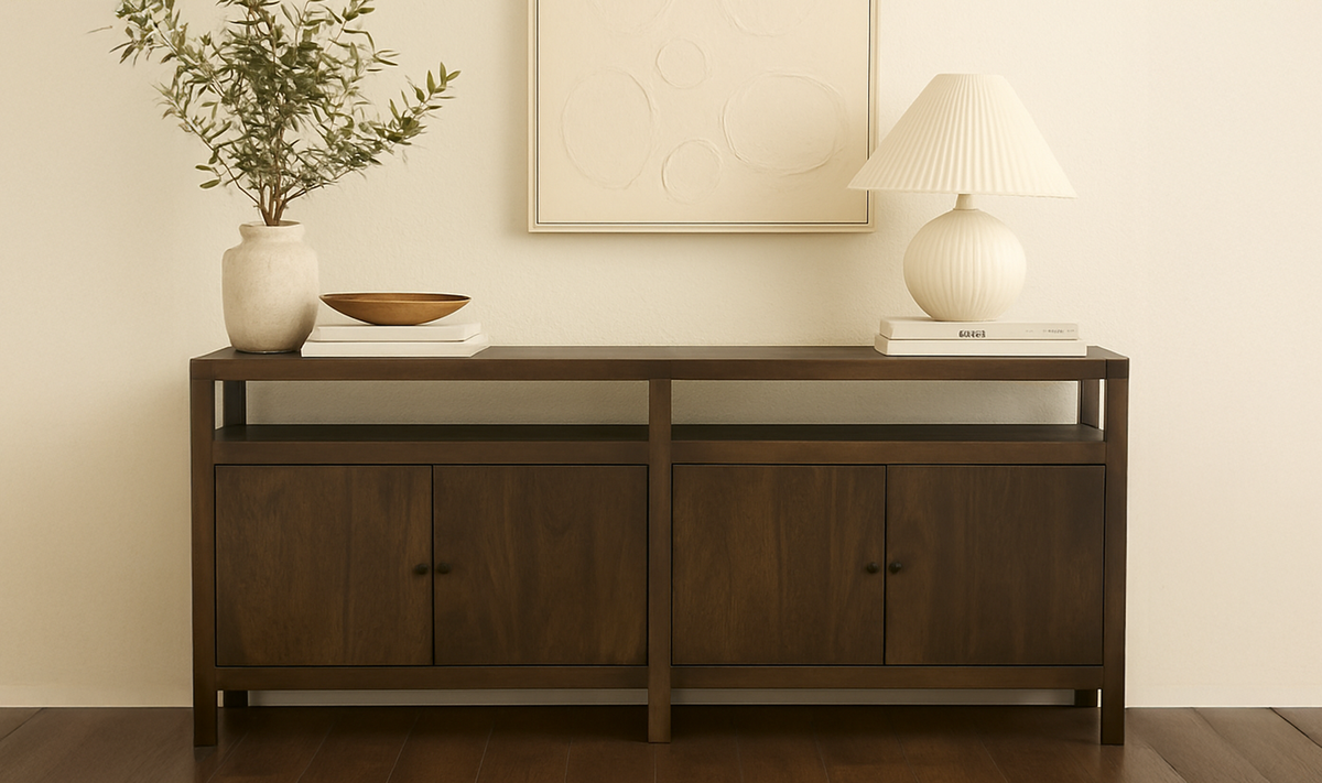 Windsor Sideboard Dark Brown view 2