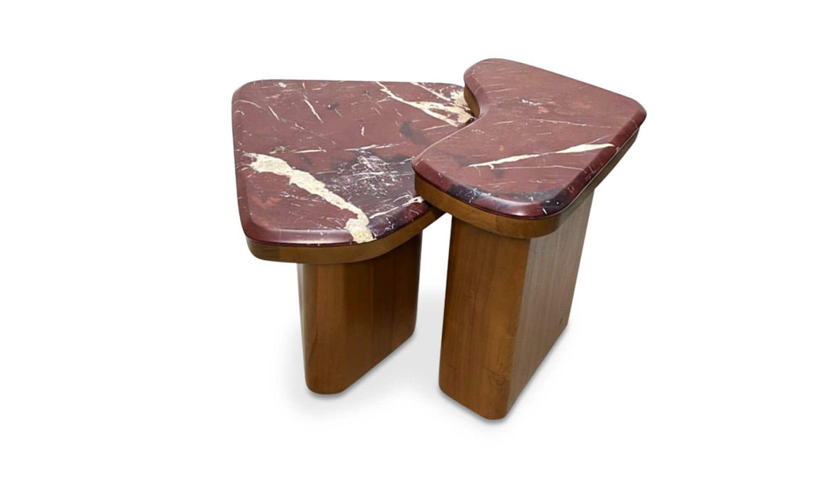 Marble Abi Nesting Coffee Tables Levante Marble view 10