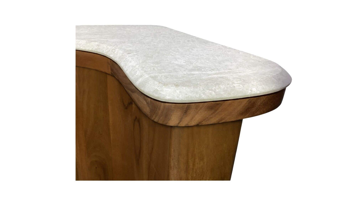 Marble Abi Nesting Coffee Tables Beige Cosmos Marble view 5