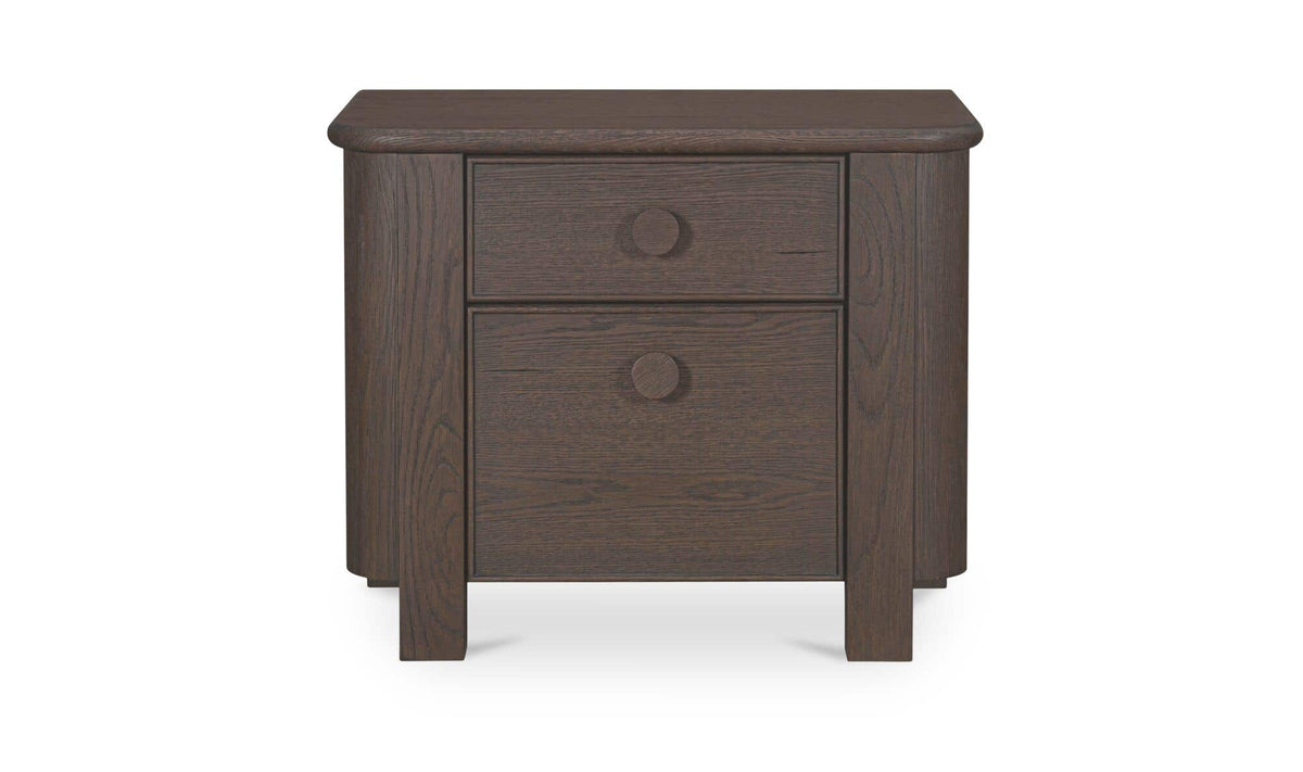 Loren Large Nightstand Dark Brown