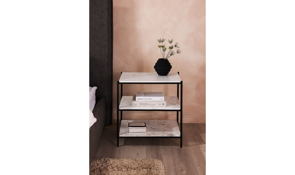 Marble Trine Nightstand 2