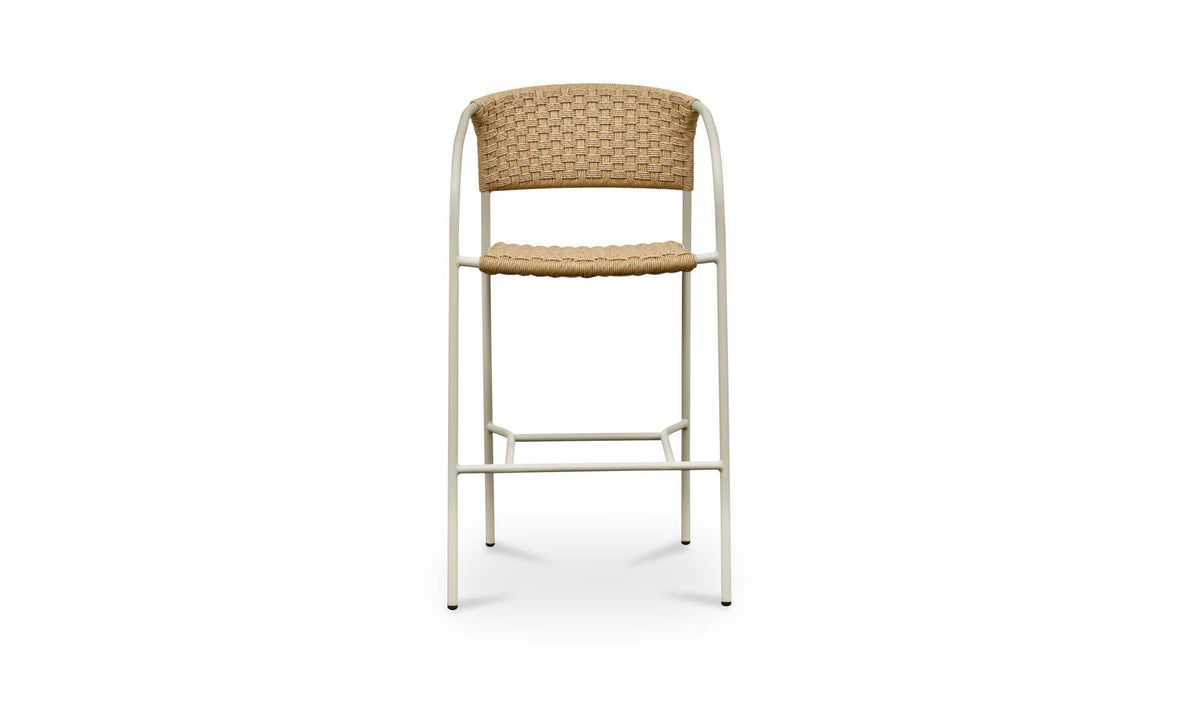 Wicker Outdoor Zola Bar Stool Natural