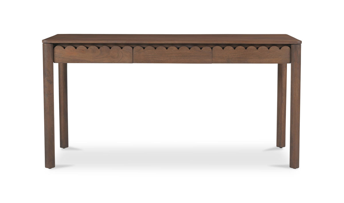 Wood Wiley Desk Vintage Brown