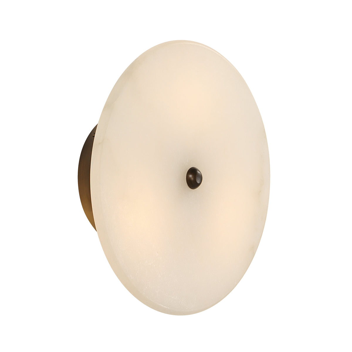 Lorenzo wall sconce by Renwil, alabaster, natural finish