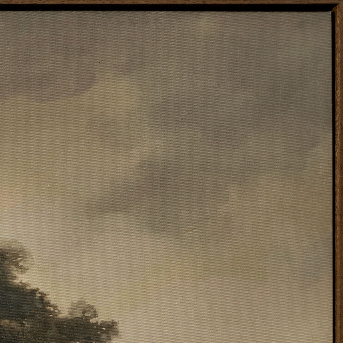 Reverie framed painting by Moe's Home Collection, canvas, soft brushwork multicolor composition