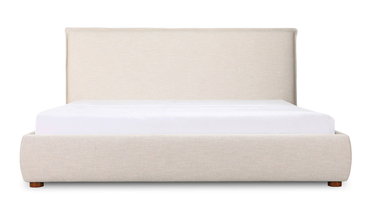 Luzon King Bed Wheat