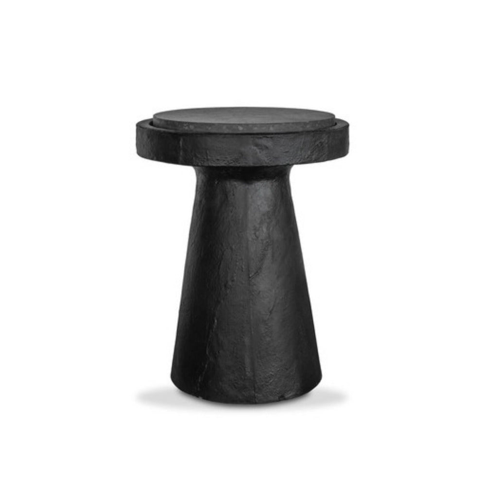 Stone Outdoor Book Side Table