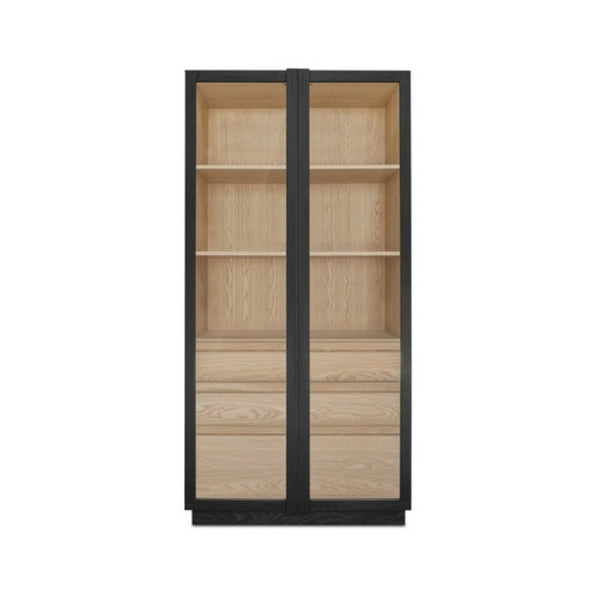 Charlotte Tall Cabinet Black