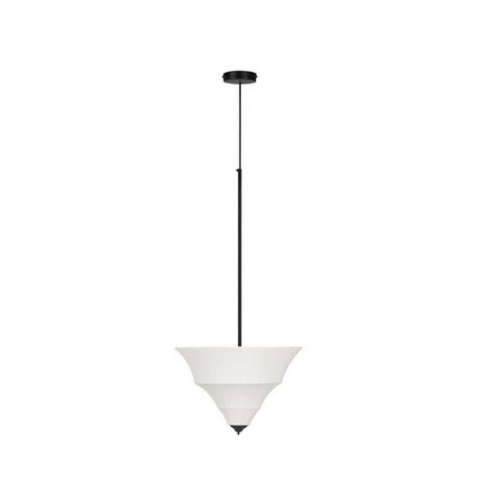 White Ceramic Corrina Pendant Lamp