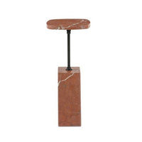 Stone-Top Caro Side Table