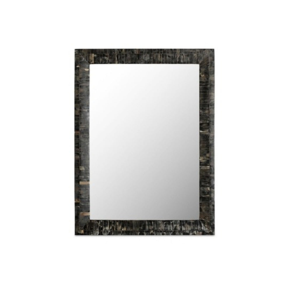 Horn Inlay Avis Mirror