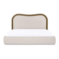 Camilla Queen Bed Oat square