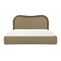 Camilla Queen Bed Green square