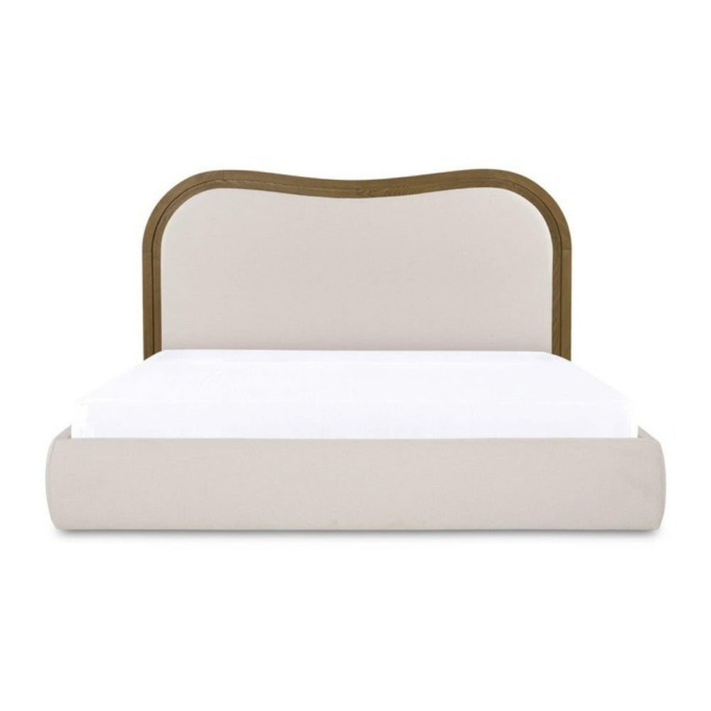 Camilla King Bed Oat square
