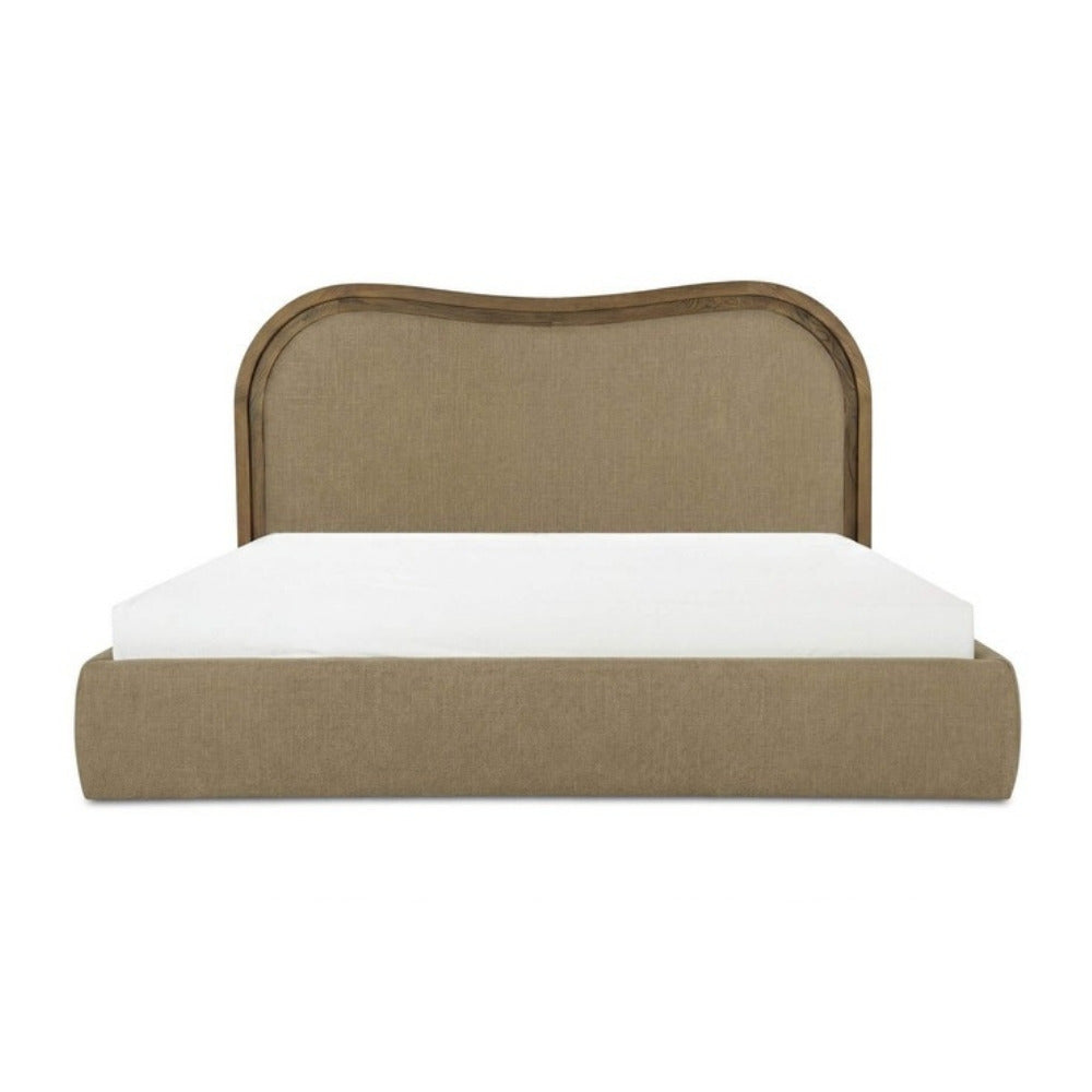Camilla King Bed Green square
