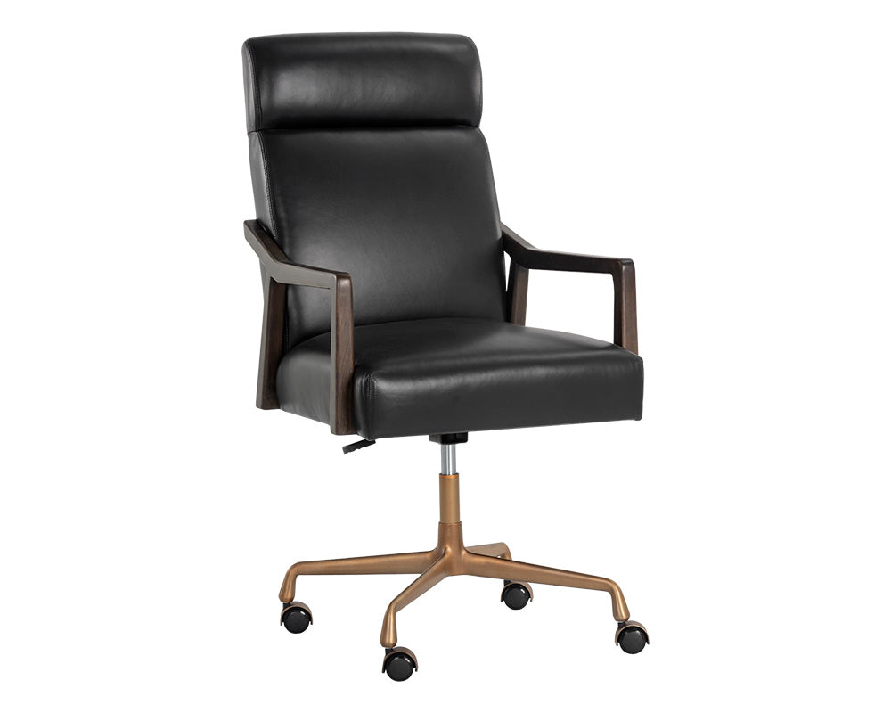 Collin Office Chair – Cortina Black