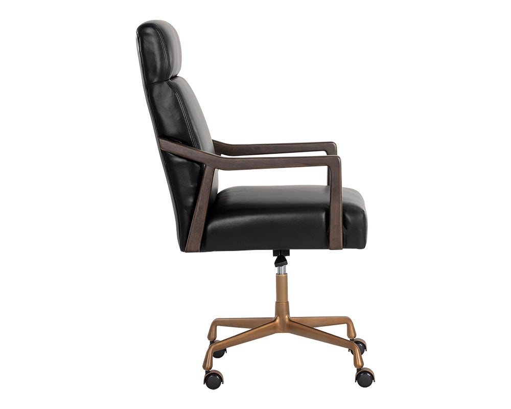 Collin Office Chair – Cortina Black