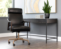 Collin Office Chair – Cortina Black