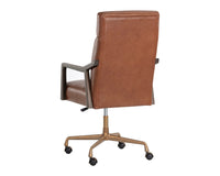 Collin Office Chair in Shalimar Tobacco leather