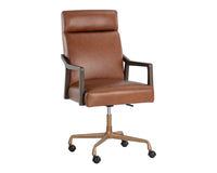 Collin Office Chair in Shalimar Tobacco leather