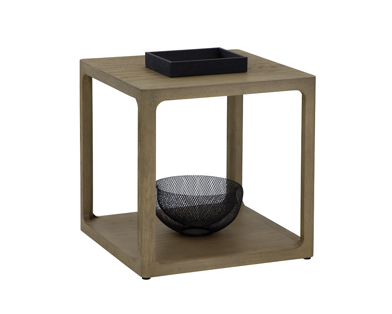 Doncaster Side Table — Smoke Grey