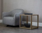 Doncaster Side Table — Smoke Grey