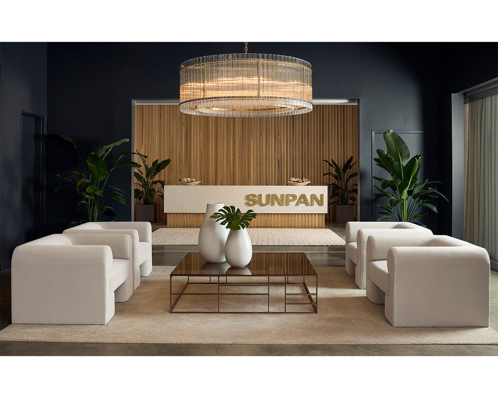 Kore Chandelier – Large – Smoke Grey