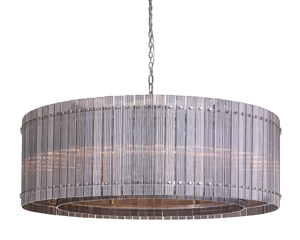 Kore Chandelier – Large – Smoke Grey