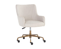 Franklin Office Chair – Beige Linen