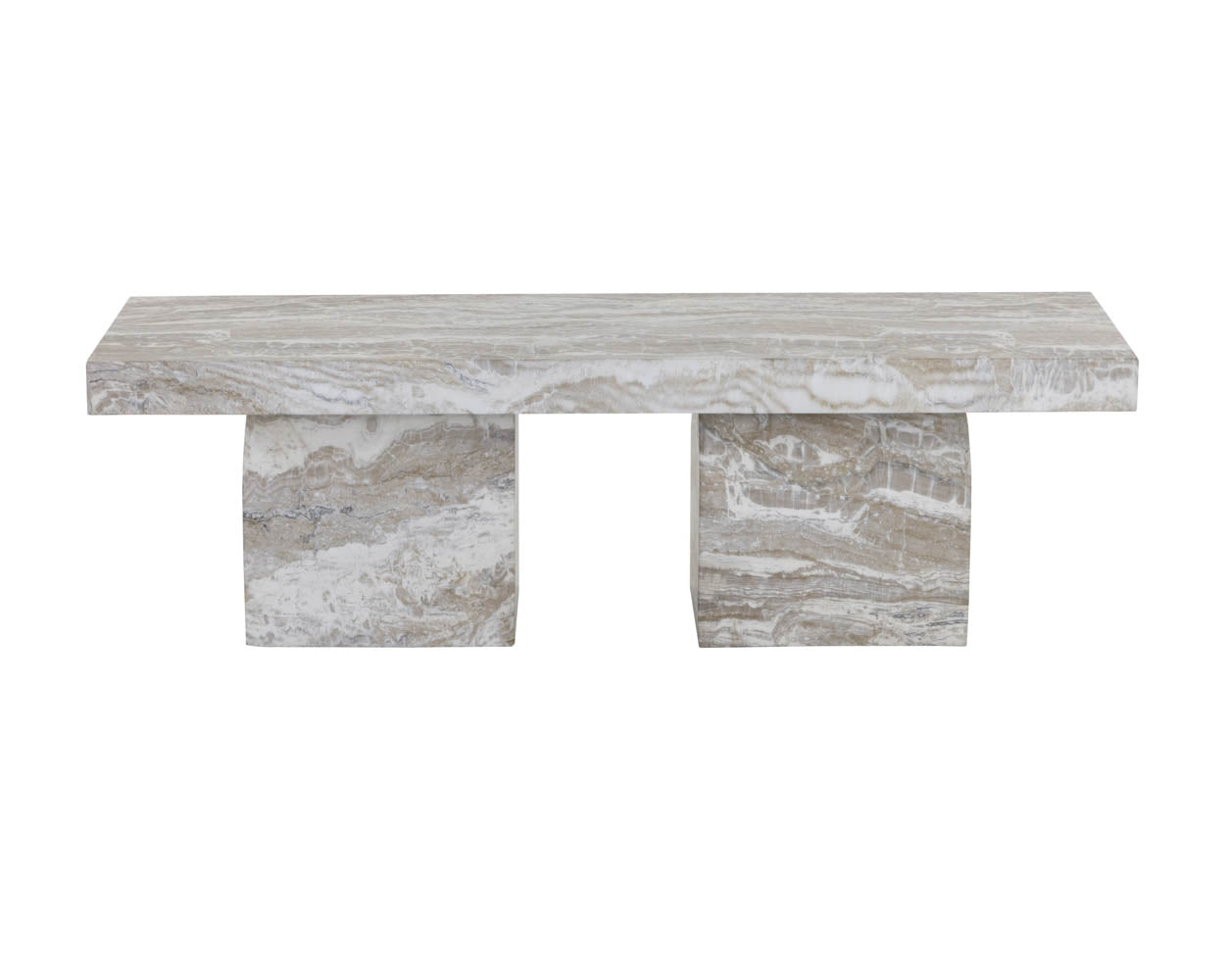 Colohan Bench - Sand Marble