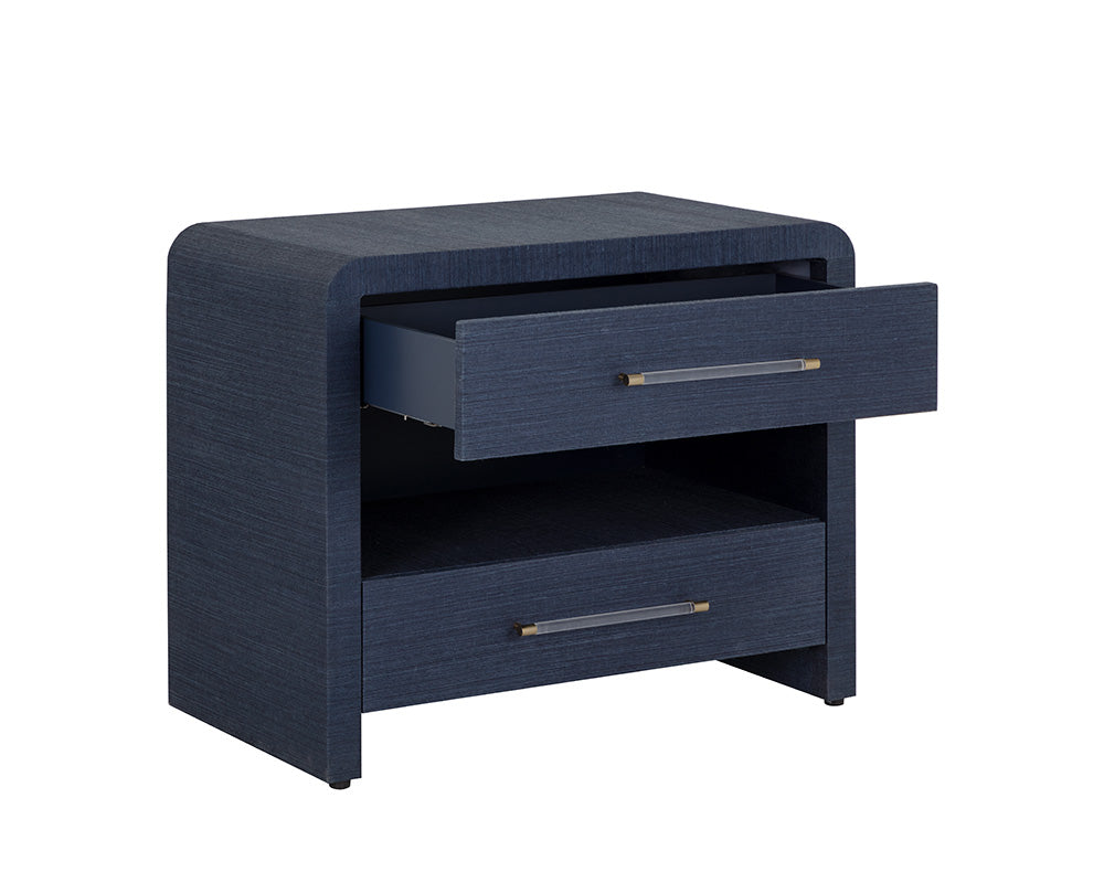 Atherton Raffia Nightstand
