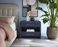 Atherton Raffia Nightstand