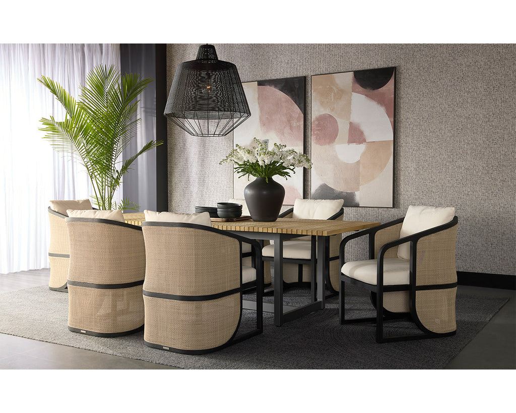 Geneve Extension Dining Table - None - view 3