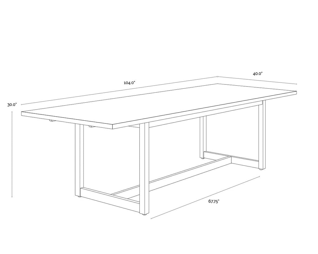 Geneve Extension Dining Table - None - view 11